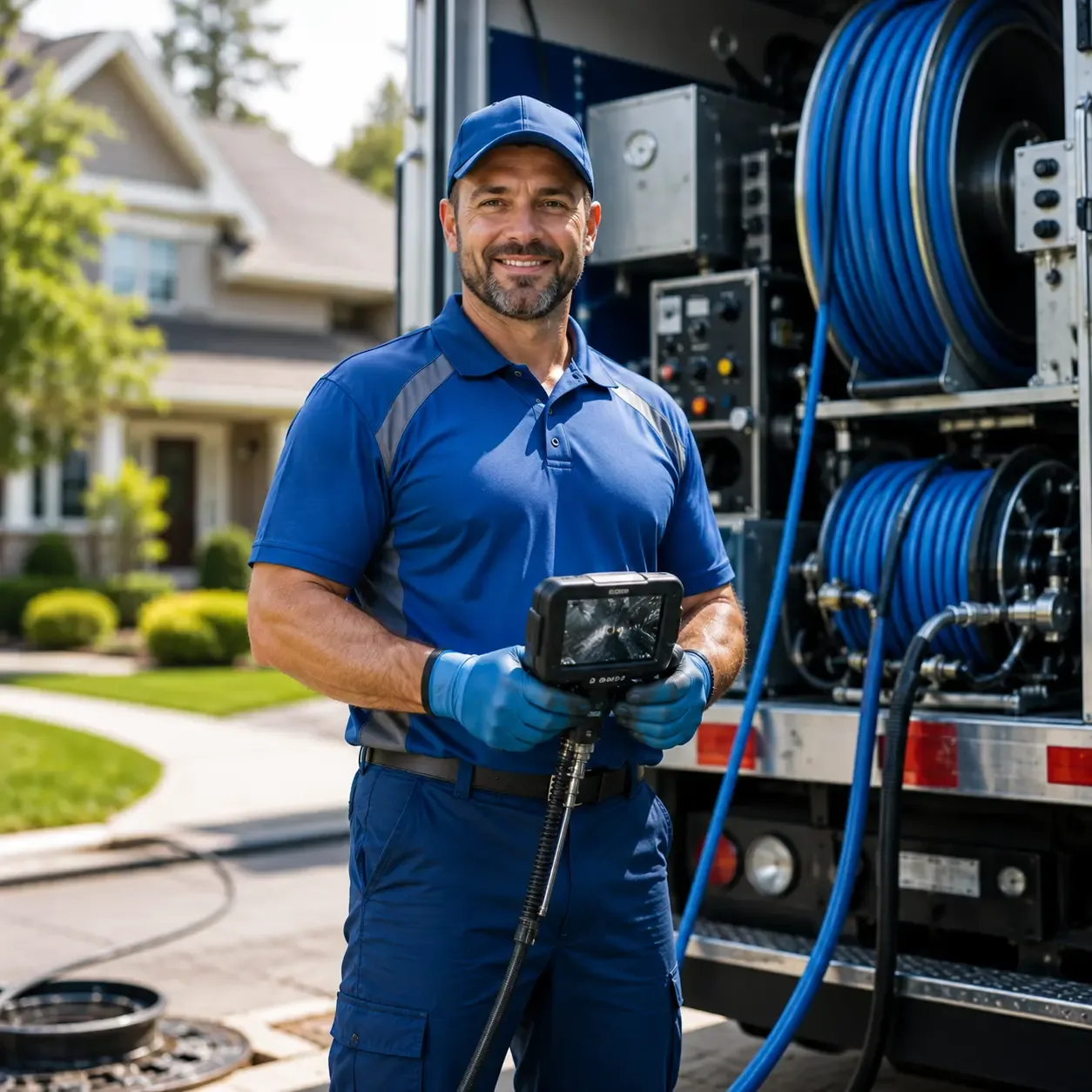 Local outdoor drain cleaning specialists in Brooksville, KY